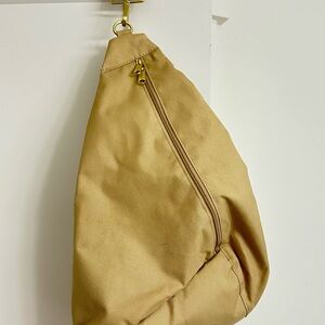 Canvelle Tan Crossbody Bag